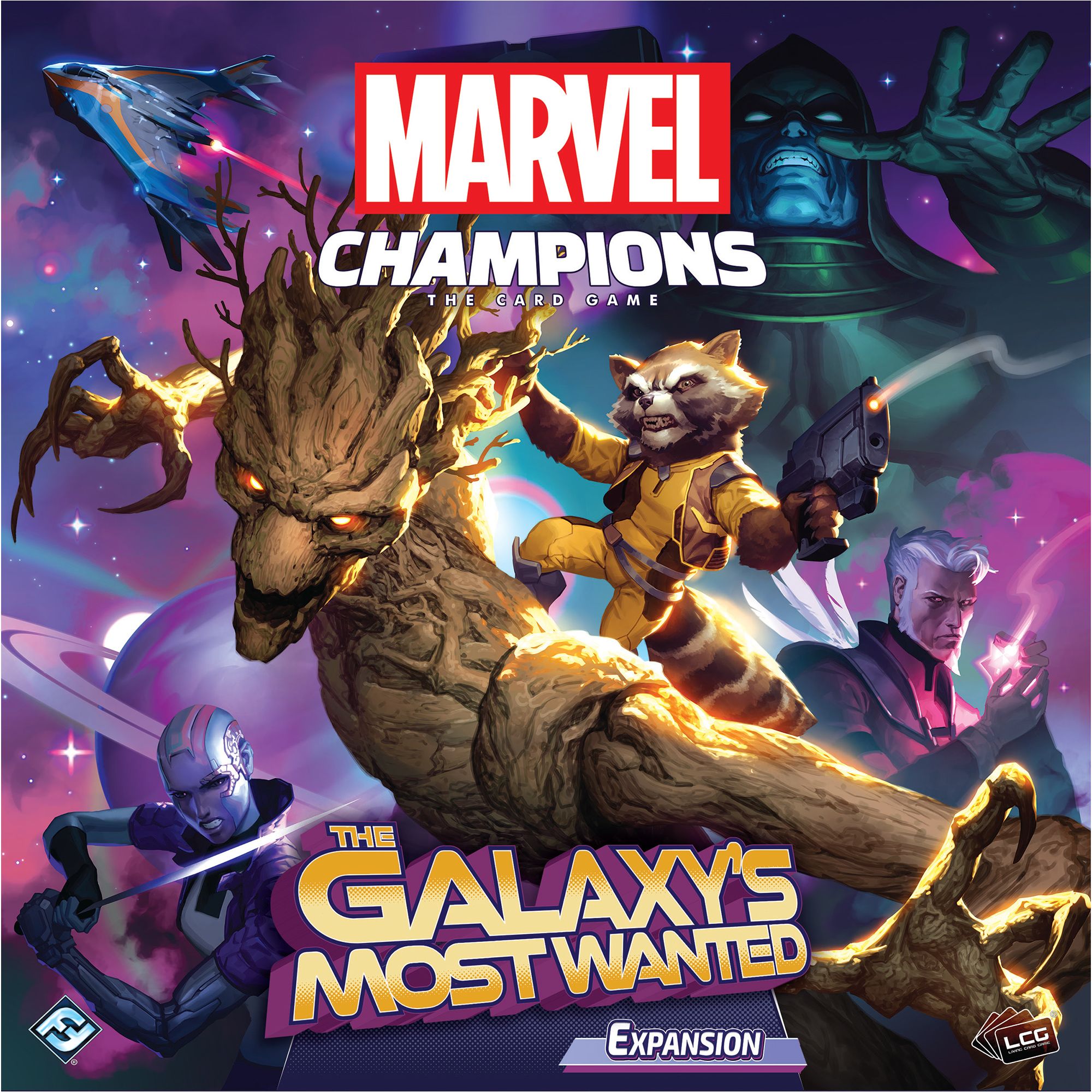 Box cover for Marvel Champions: The Card Game – The Galaxy's Most Wanted