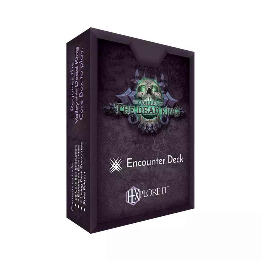 HEXplore It: The Valley of the Dead King - Encounter Card Deck