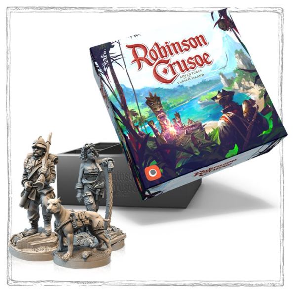 Box cover for Robinson Crusoe Collectors Edition