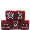 Box cover for Ashes Reborn: Rise of the Phoenixborn – Time Dice 5-Pack