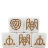 Box cover for Ashes Reborn: Rise of the Phoenixborn – Divine Dice 5-Pack