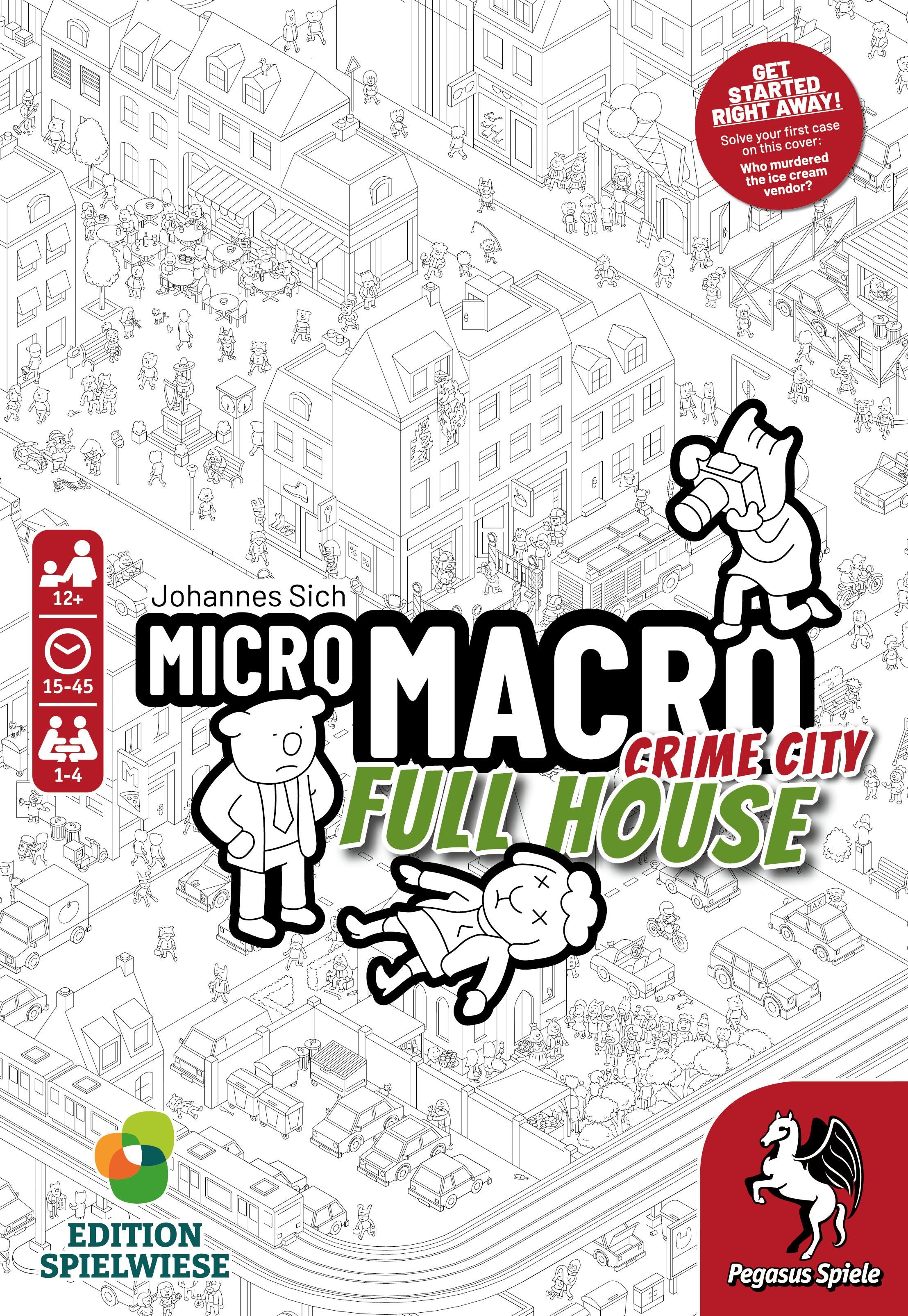 Box cover for MicroMacro: Crime City – Full House