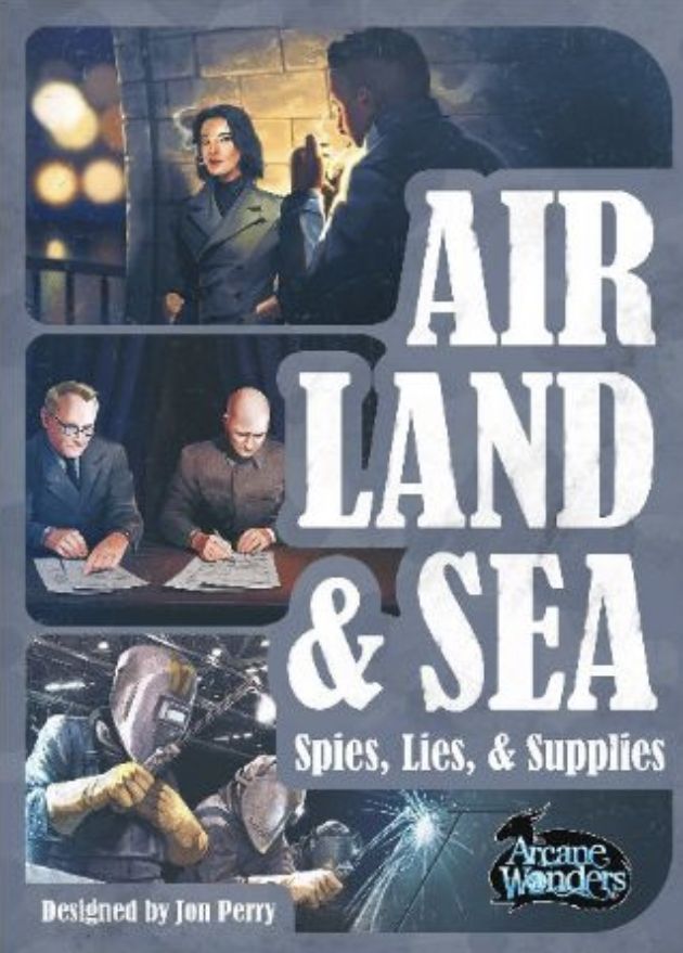 Box cover for Air, Land & Sea: Spied, Lies & Supplies