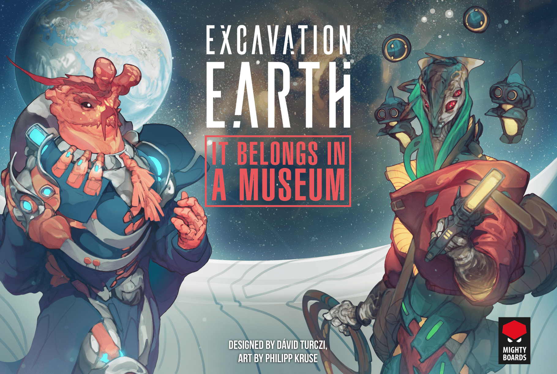 Box cover for Excavation Earth: It Belongs in a Museum