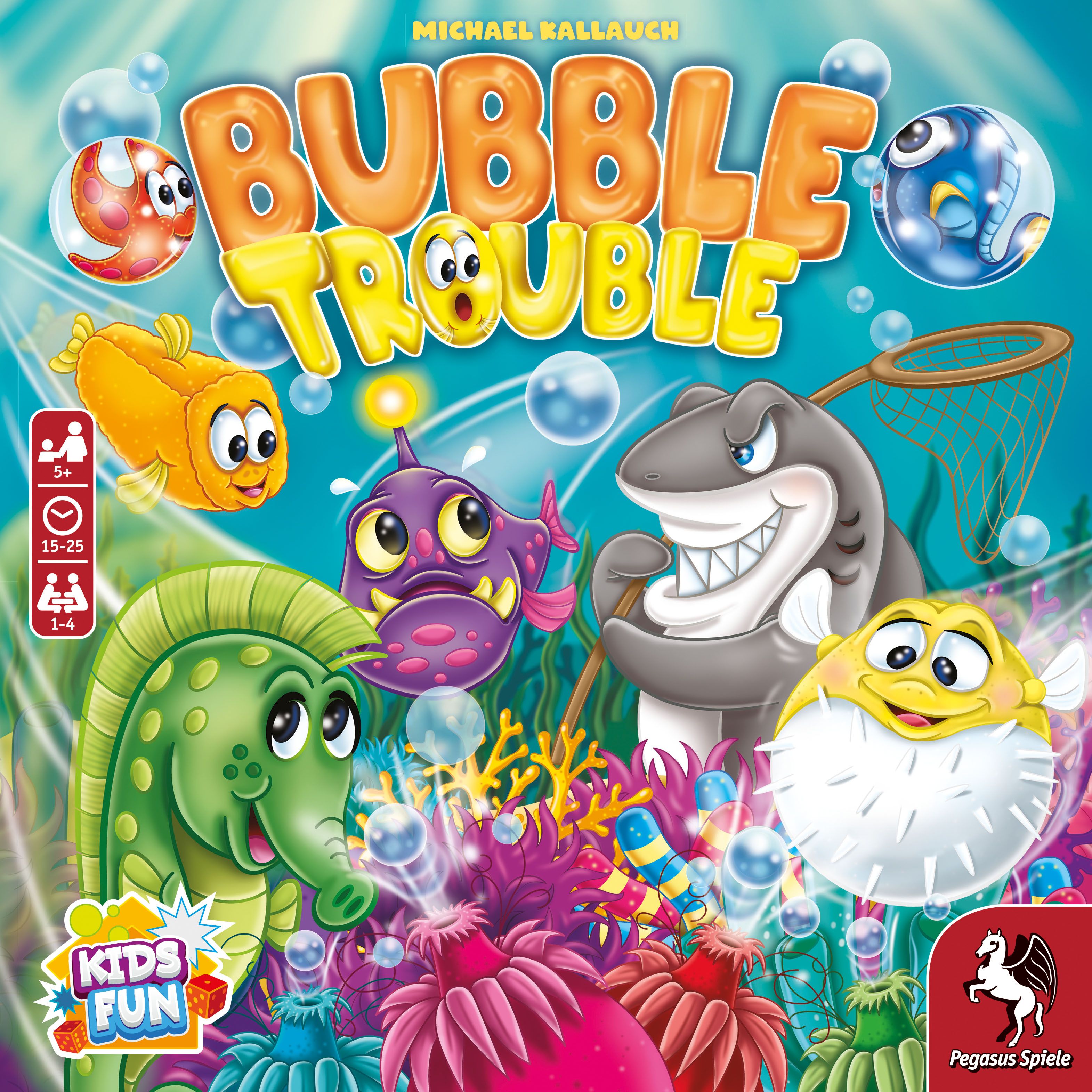 Box cover for Bubble Trouble