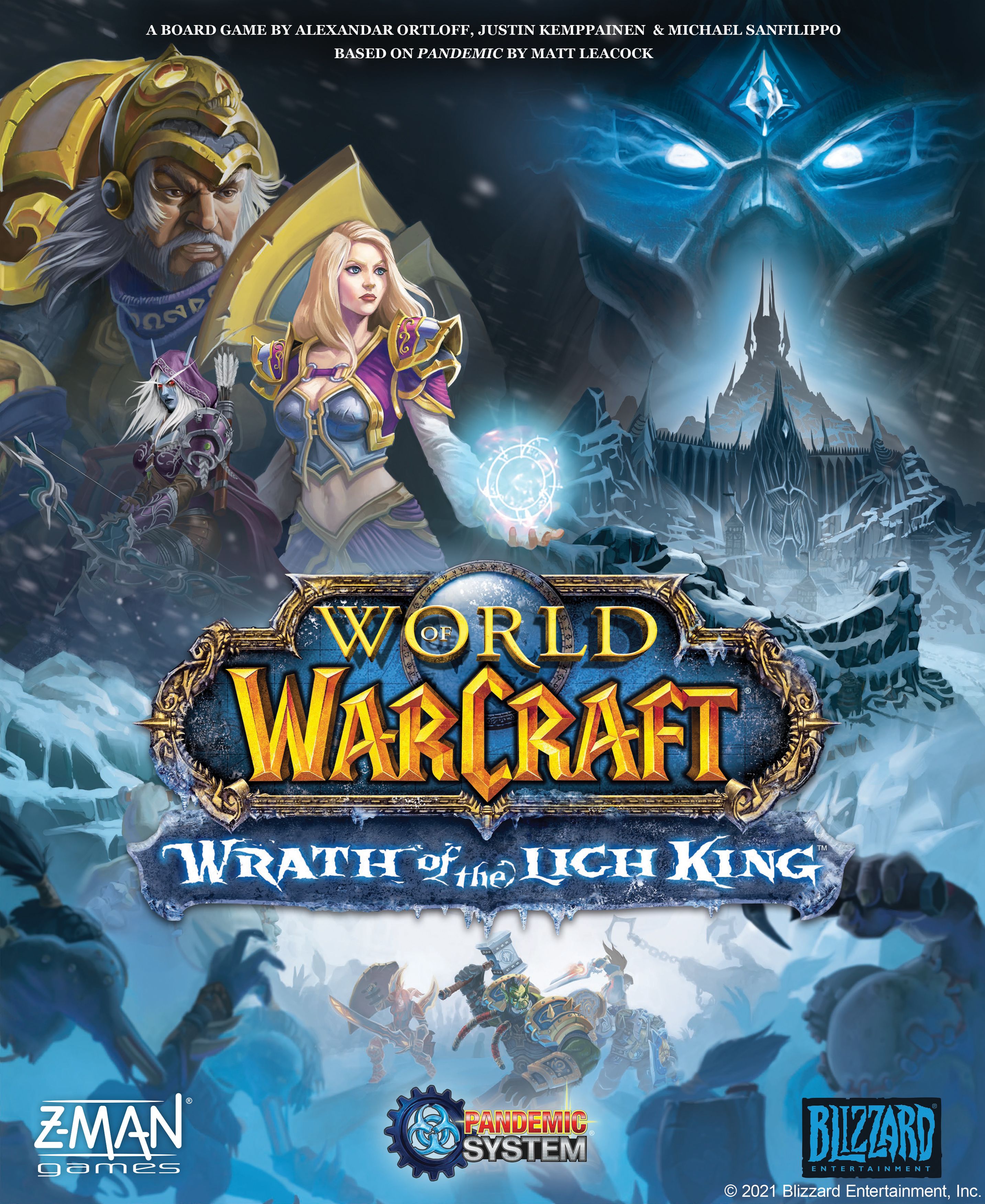 Box cover for World of Warcraft: Wrath of the Lich King