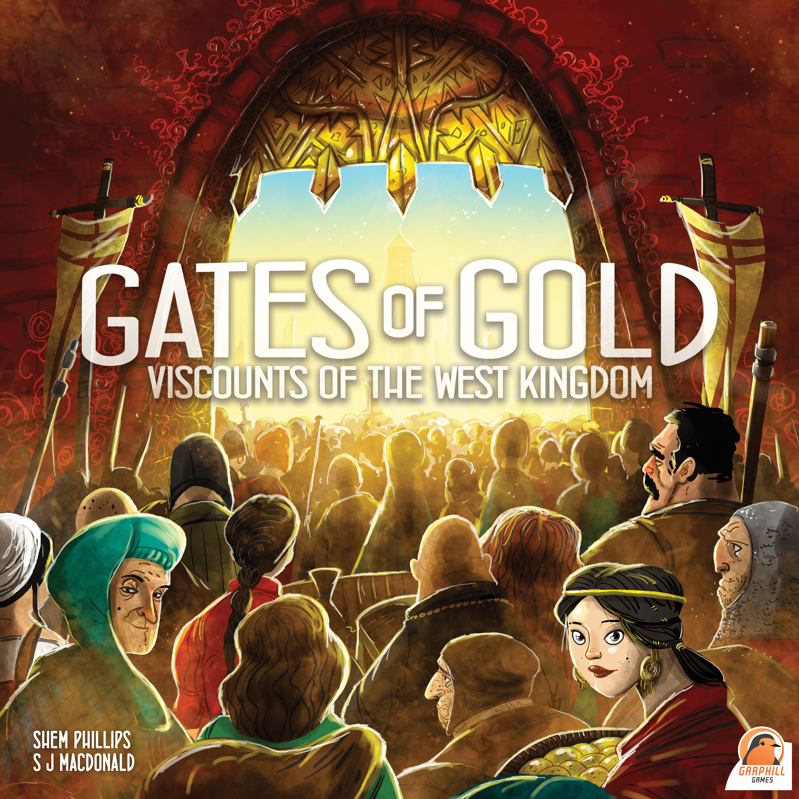 Box cover for Viscounts of the West Kingdom: Gates of Gold