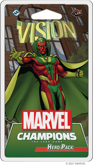 Box cover for Marvel Champions: The Card Game - Vision Hero Pack