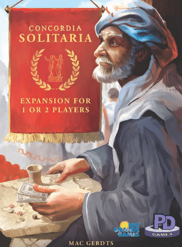 Box cover for Concordia: Solitaria