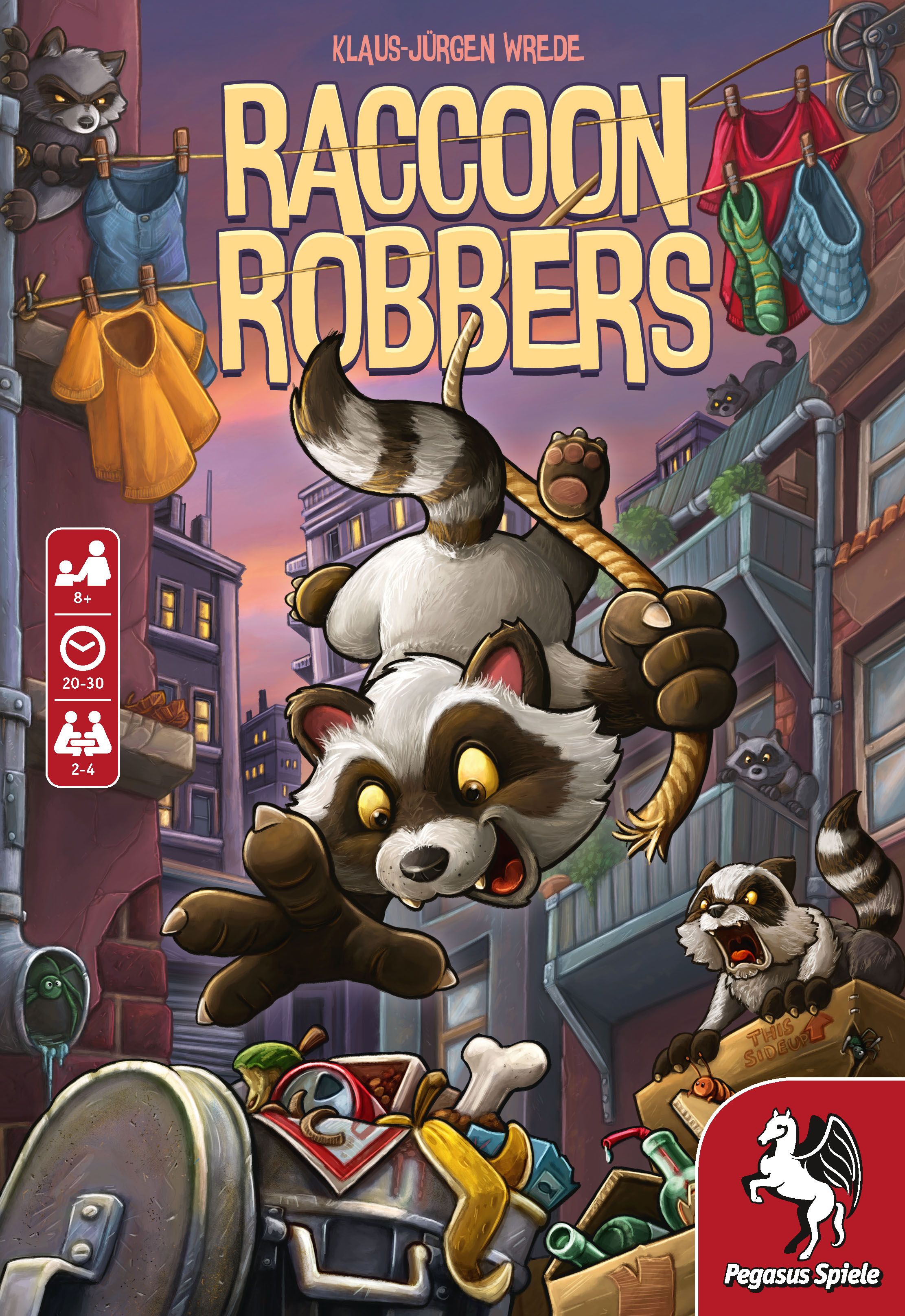 Box cover for Raccoon Robbers