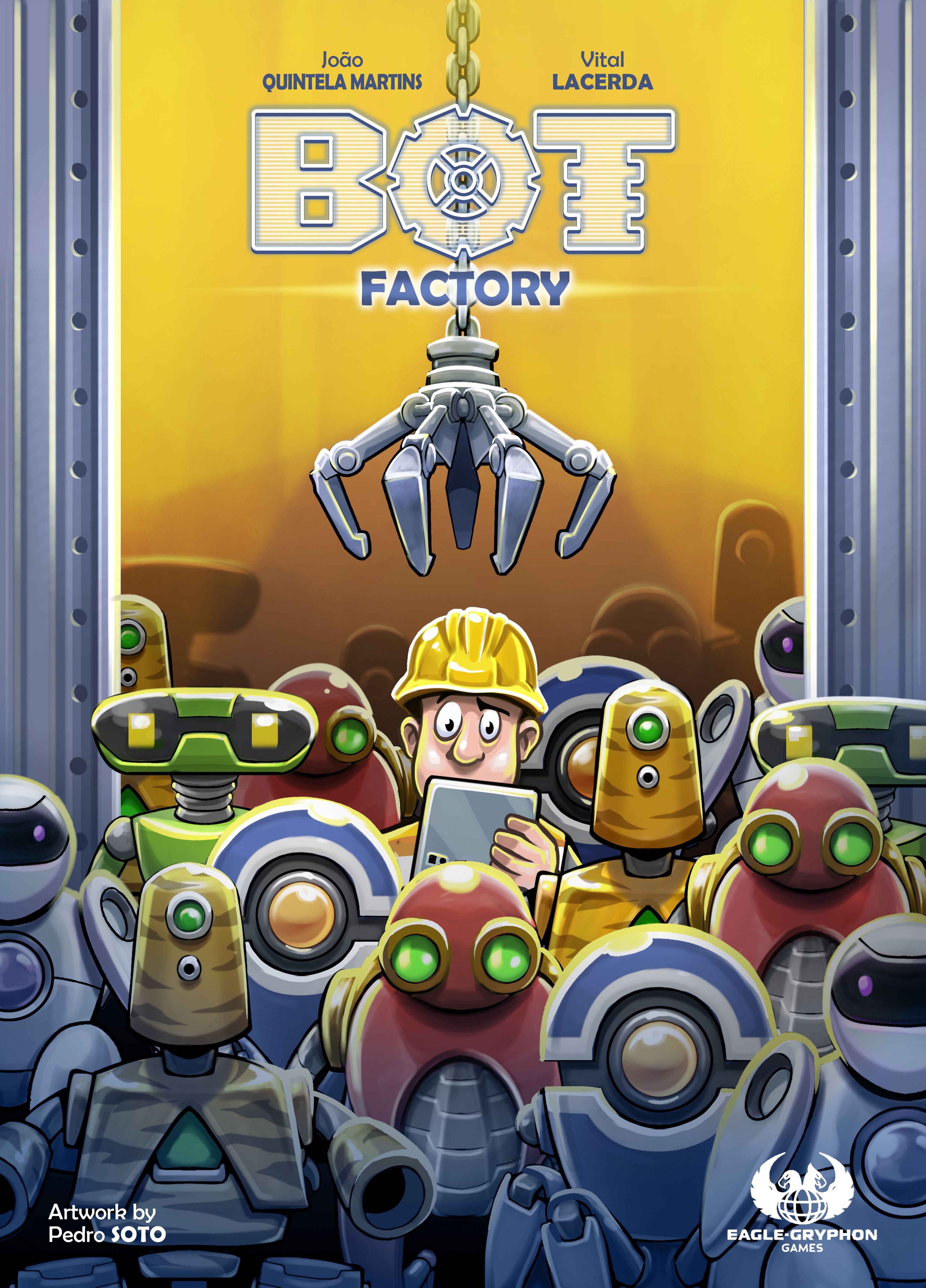 Box cover for Bot Factory