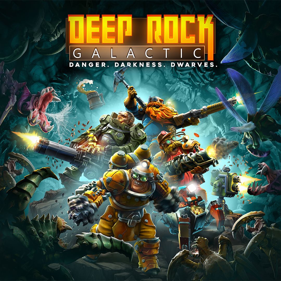 Box cover for Deep Rock Galactic: The Board Game