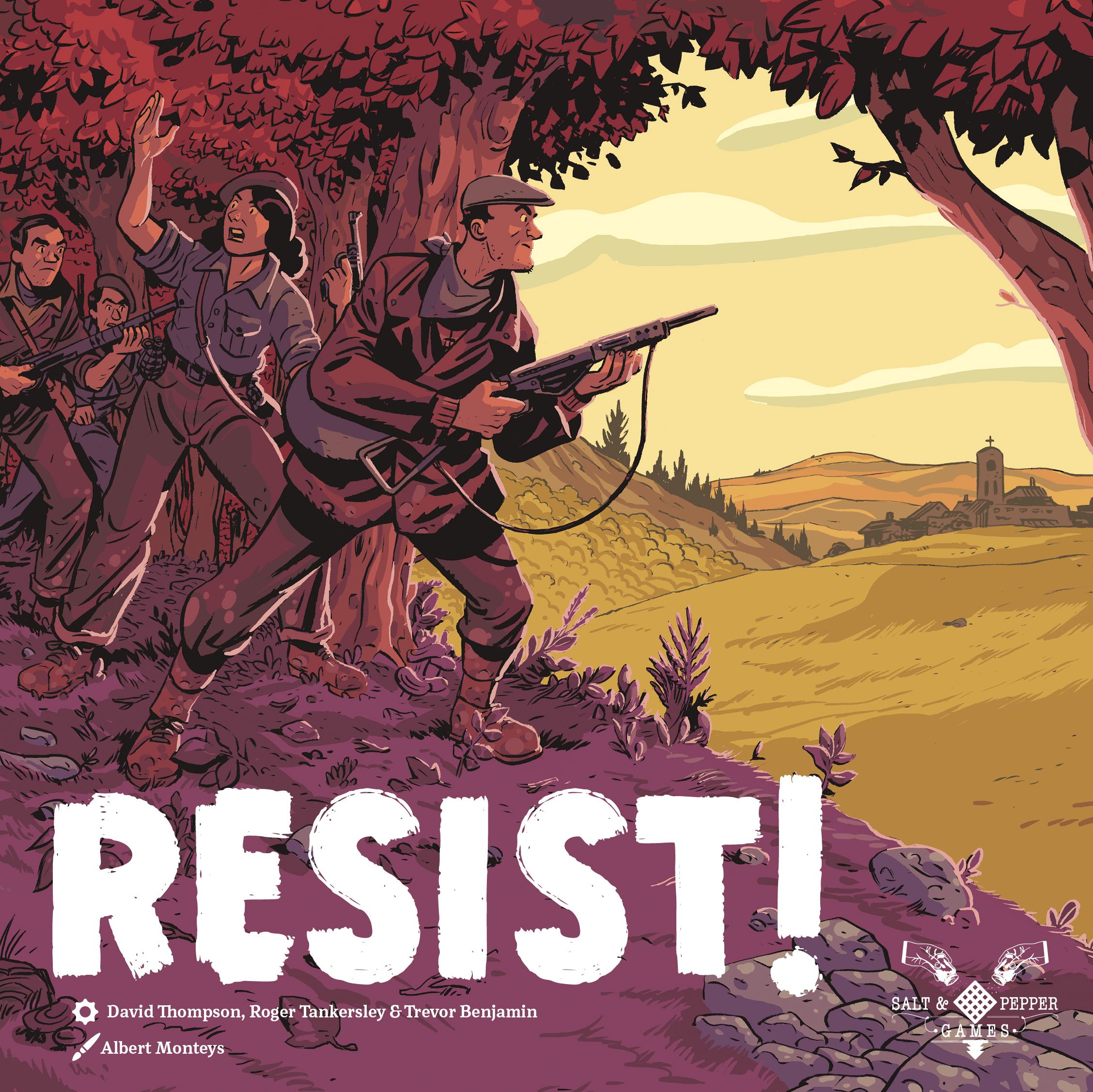 Box cover for Resist!