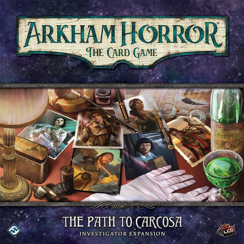 Box cover for Arkham Horror: The Card Game – The Path to Carcosa: Investigator Expansion