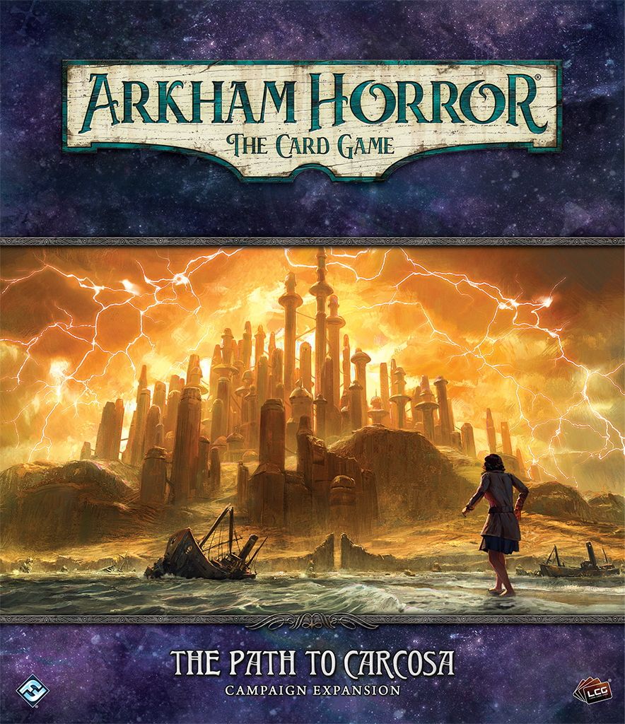 Box cover for Arkham Horror: The Card Game – The Path to Carcosa: Campaign Expansion