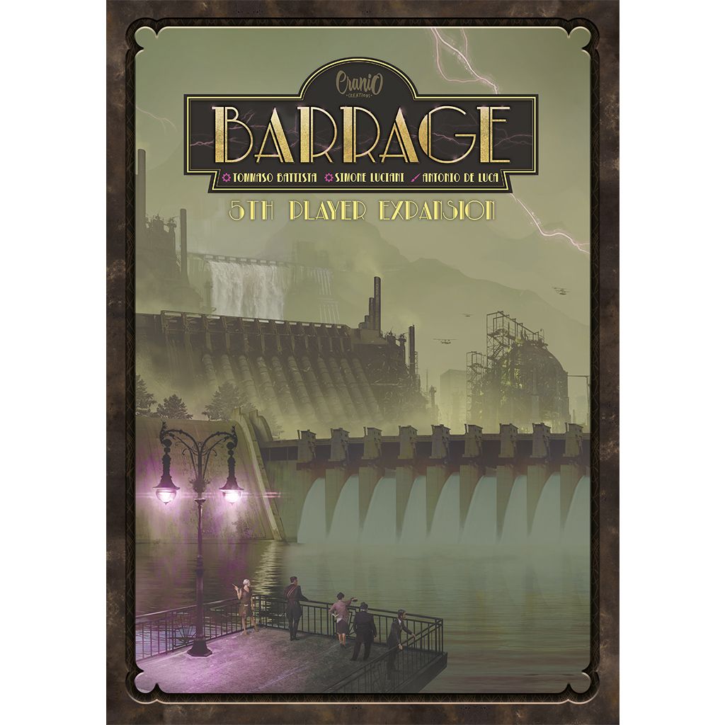 Box cover for Barrage: 5th Player Expansion