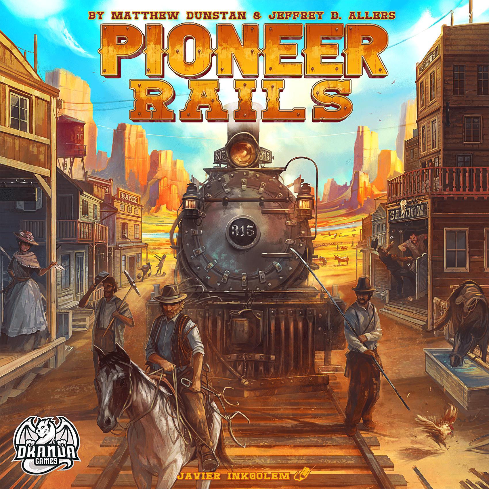 Box cover for Pioneer Rails