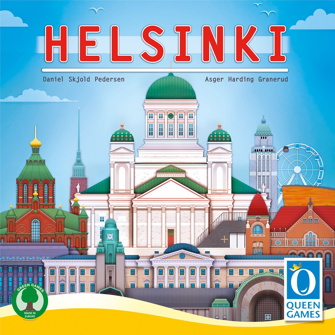 Box cover for Bundle Helsinki (Base Game + Expansion 1)