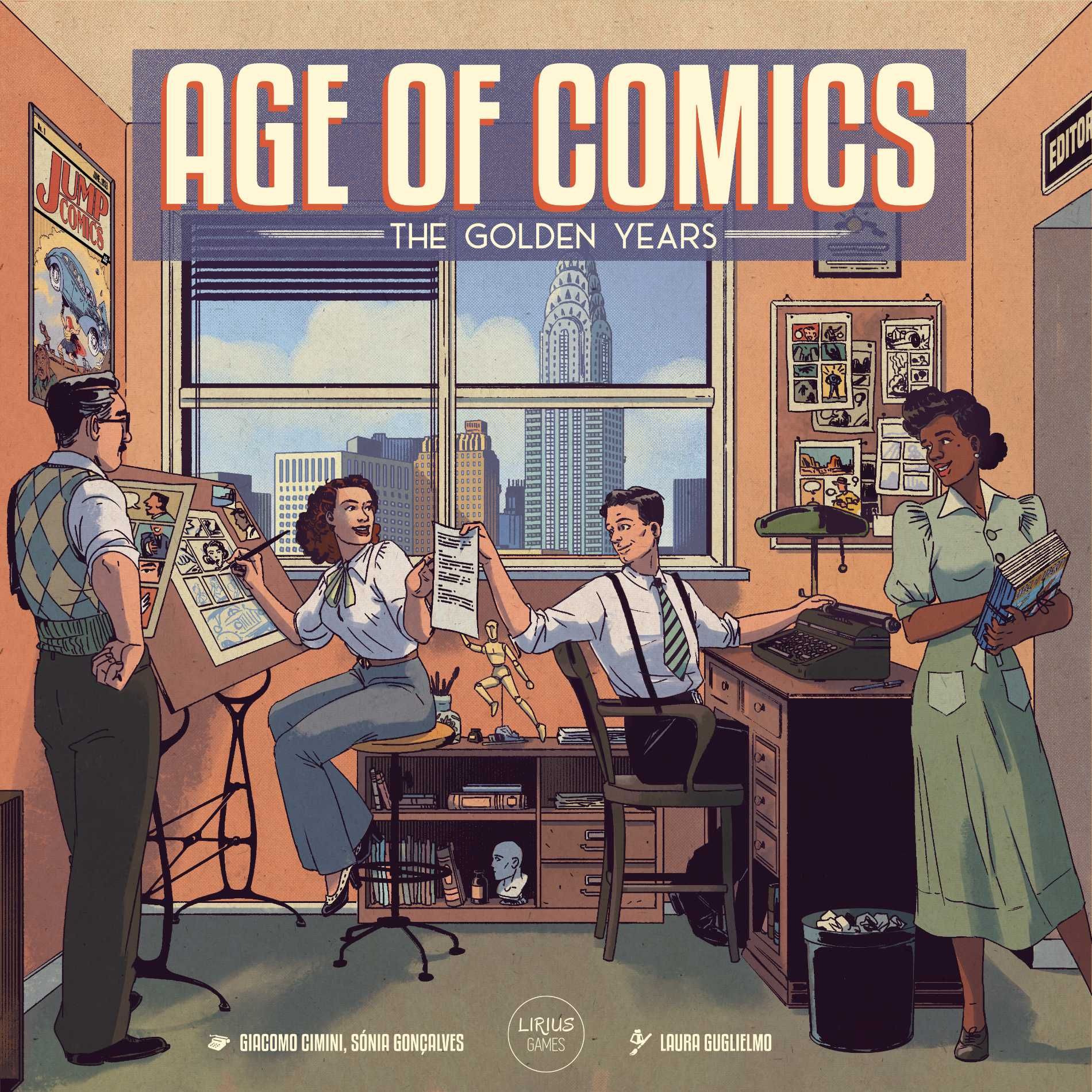 Box cover for Age of Comics: The Golden Years