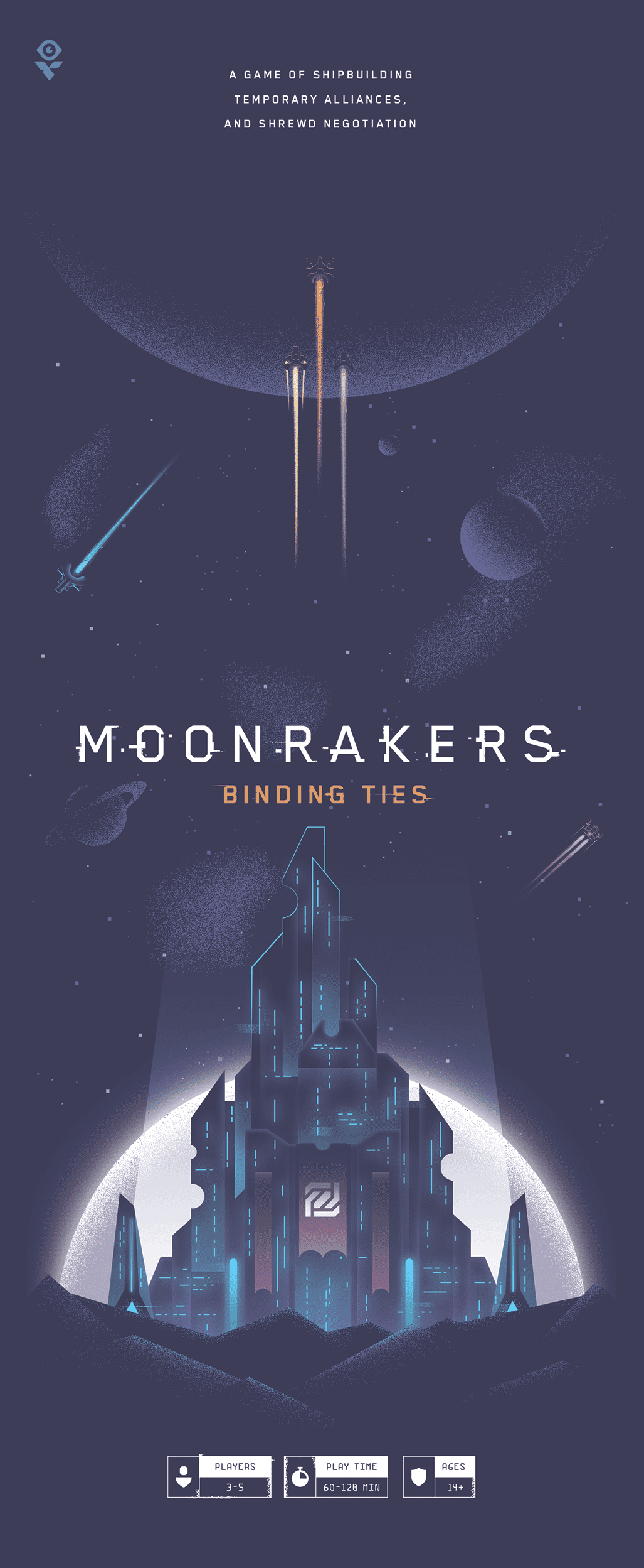 Box cover for Moonrakers Binding Ties