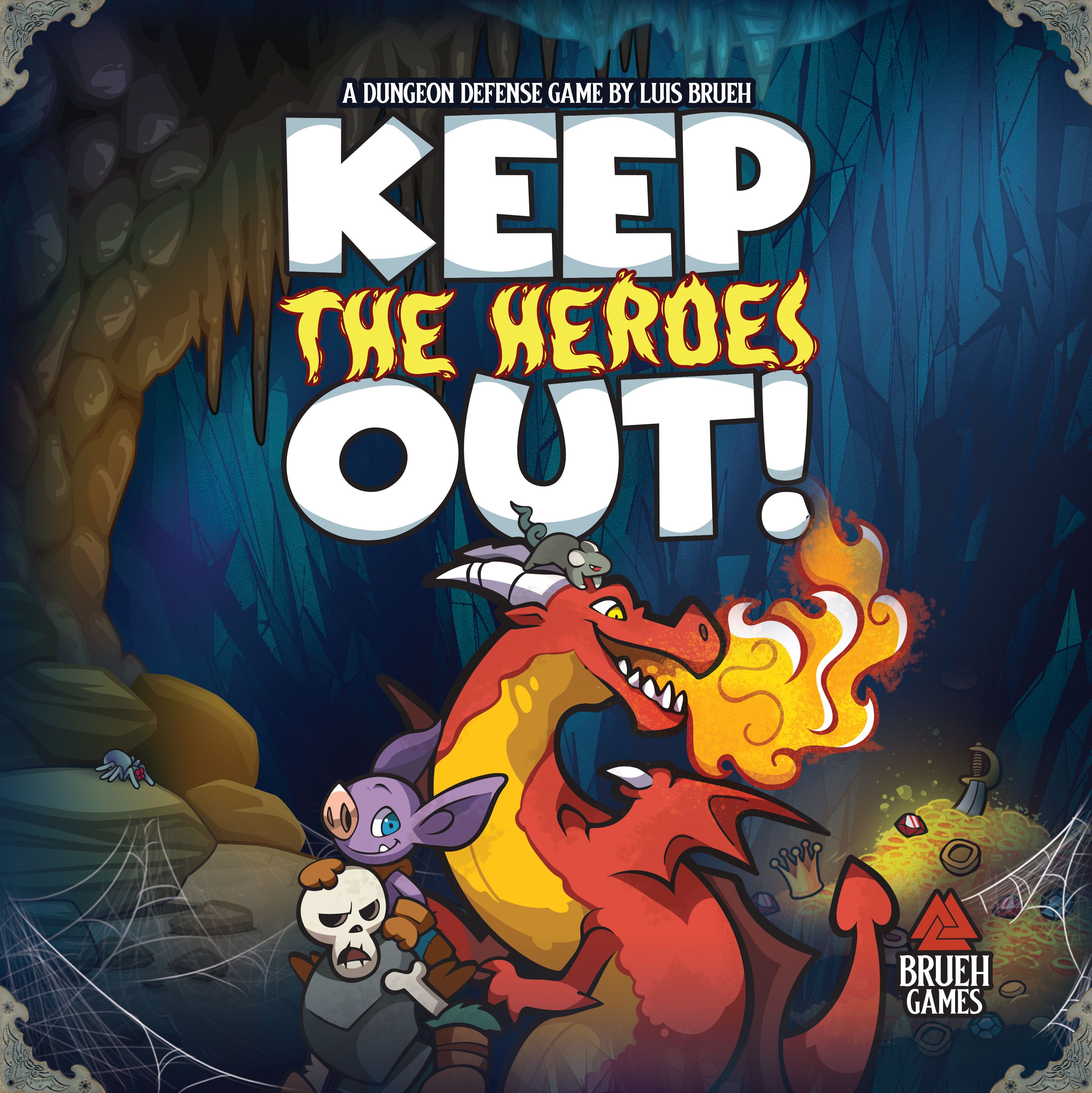 Box cover for Keep the Heroes Out!