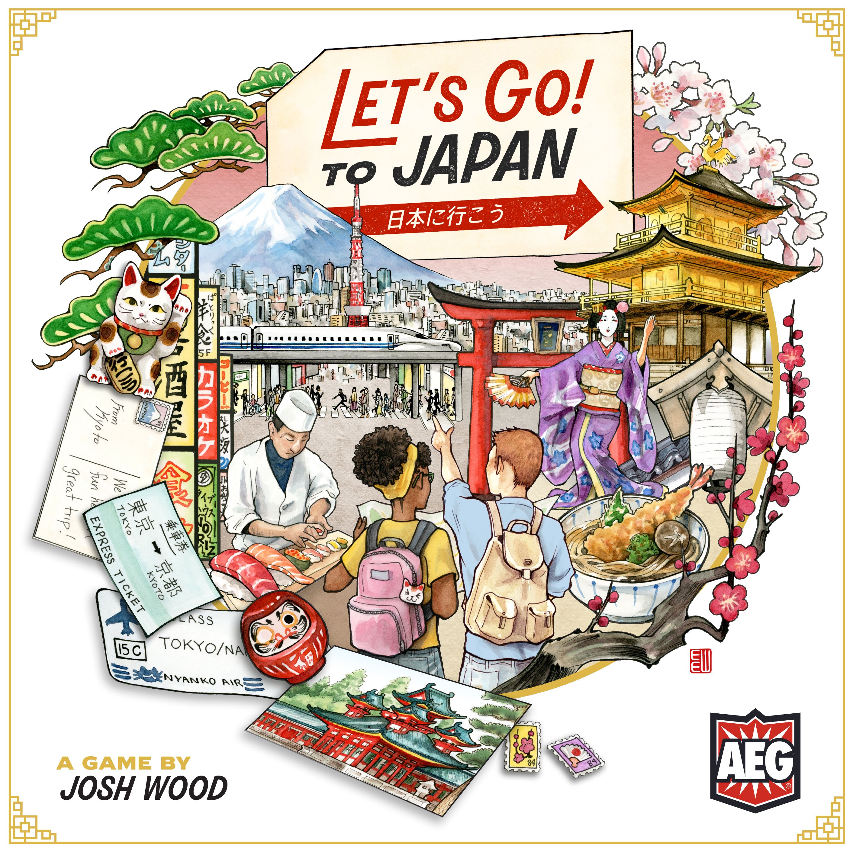 Box cover for Let's Go to Japan