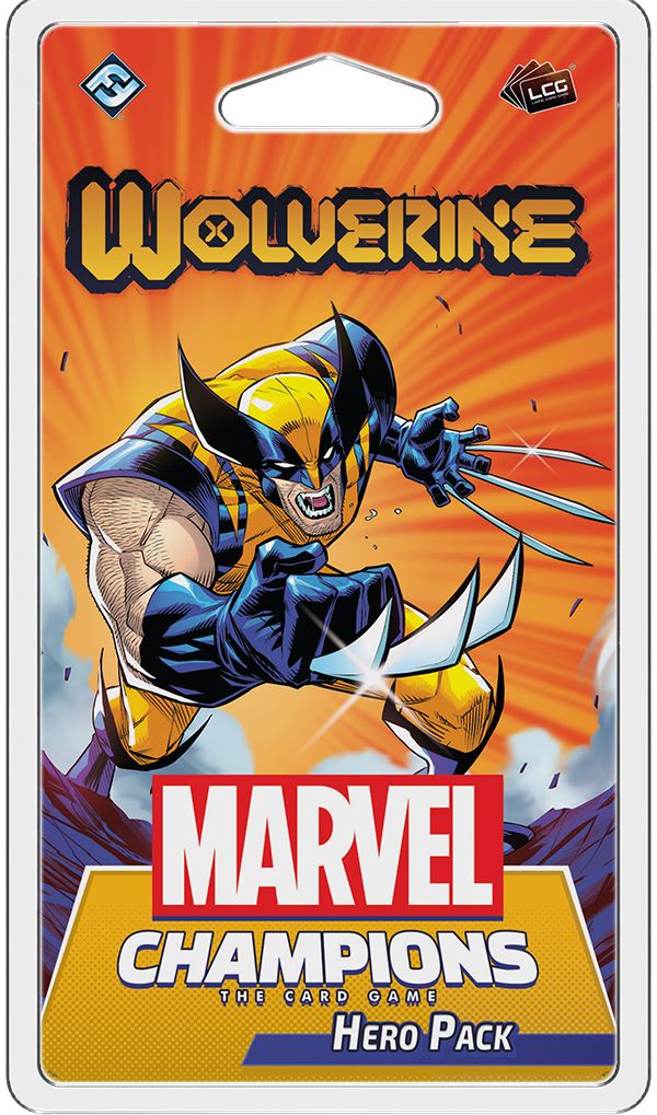 Box cover for Marvel Champions: The Card Game – Wolverine Hero Pack