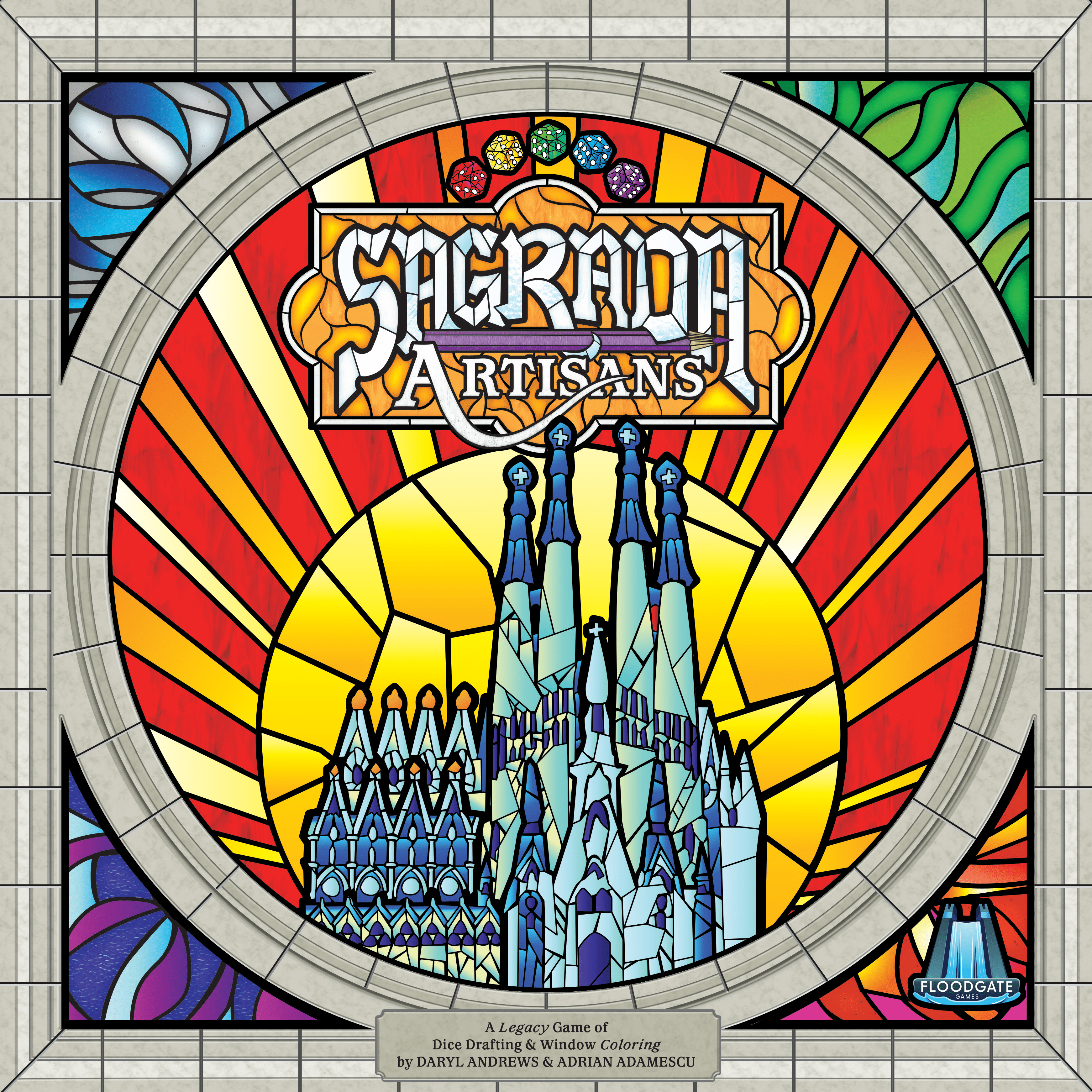 Box cover for Sagrada Artisans