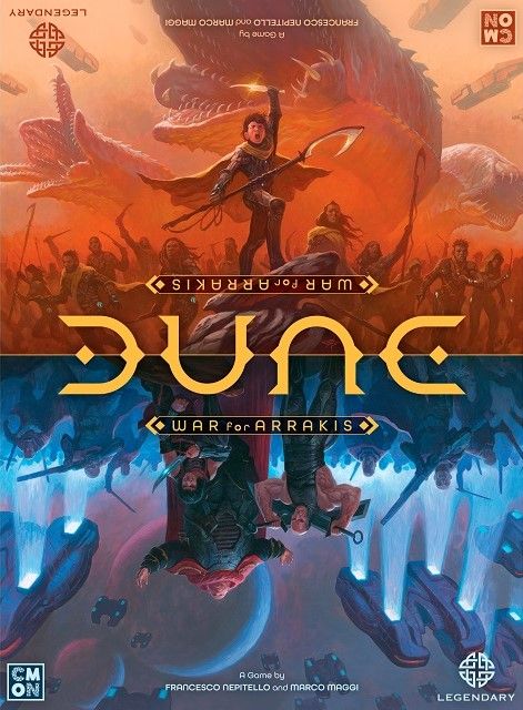 Box cover for Dune: War for Arrakis