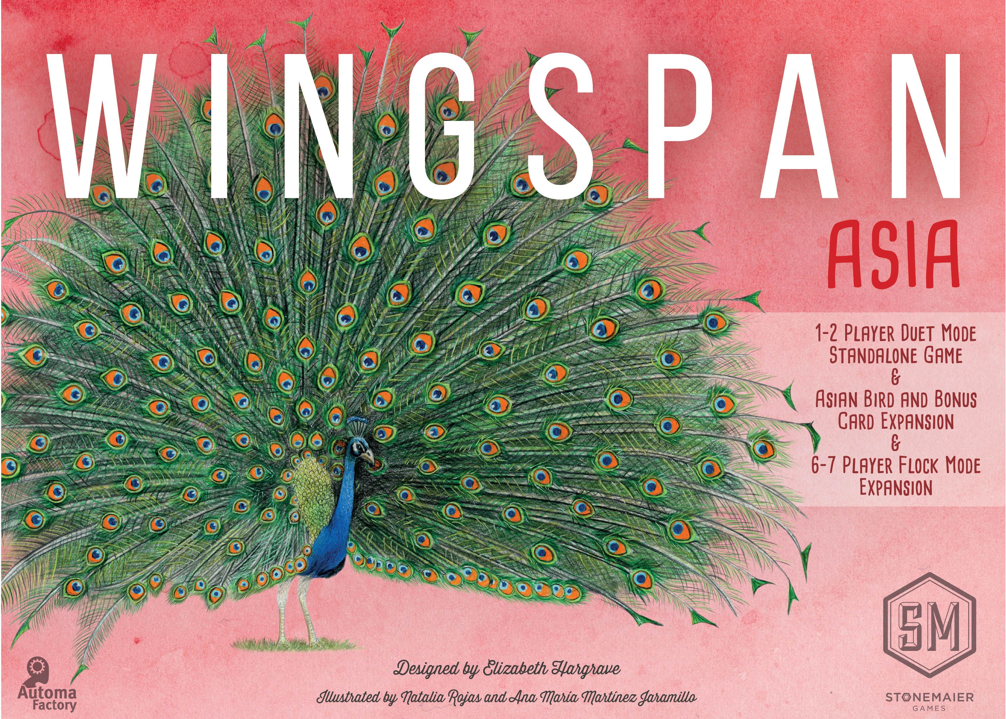 Box cover for Wingspan Asia