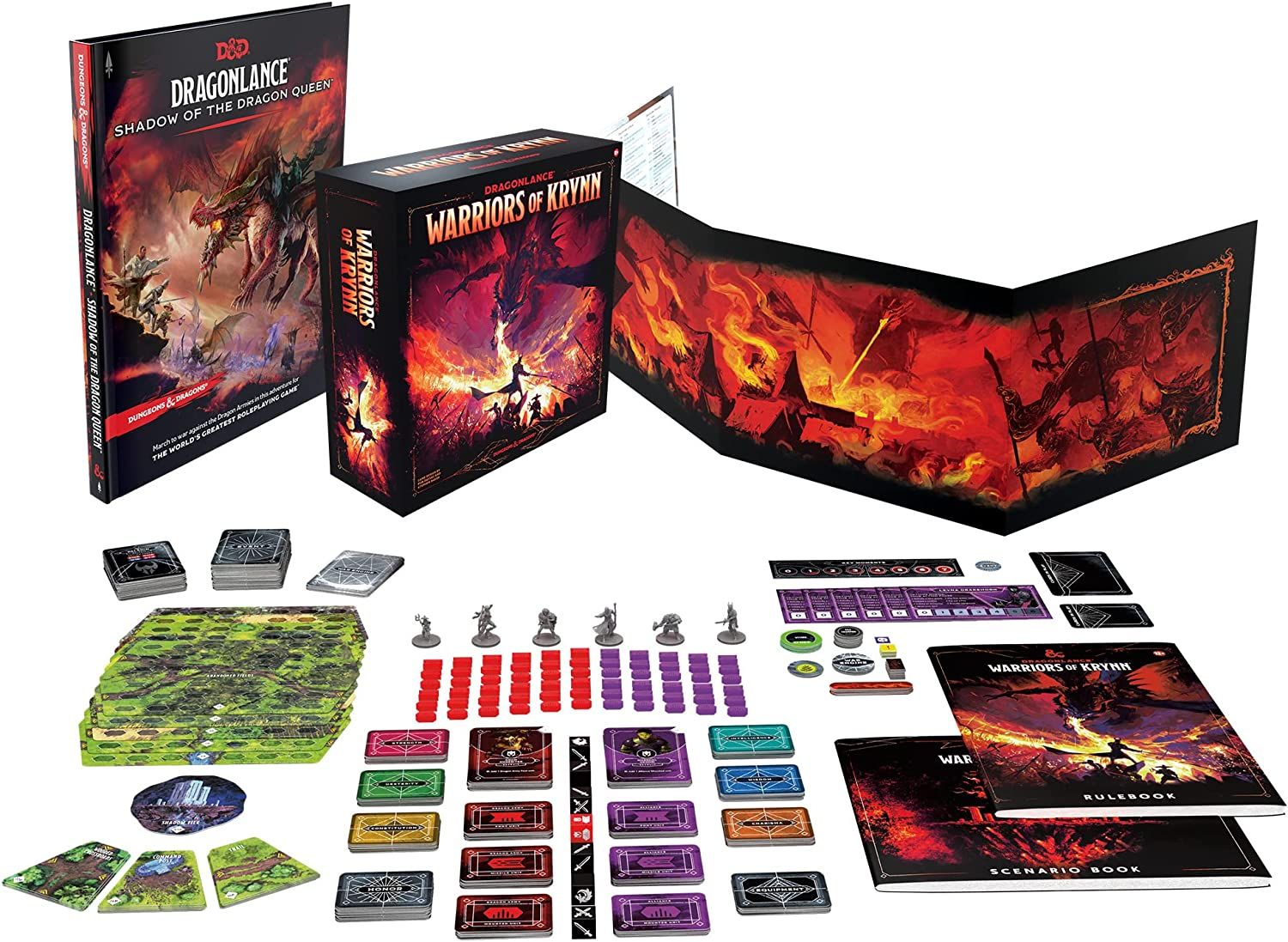 Box cover for Dungeon & Dragons: Dragonlance: Shadow of the Dragon Queen Deluxe Edition
