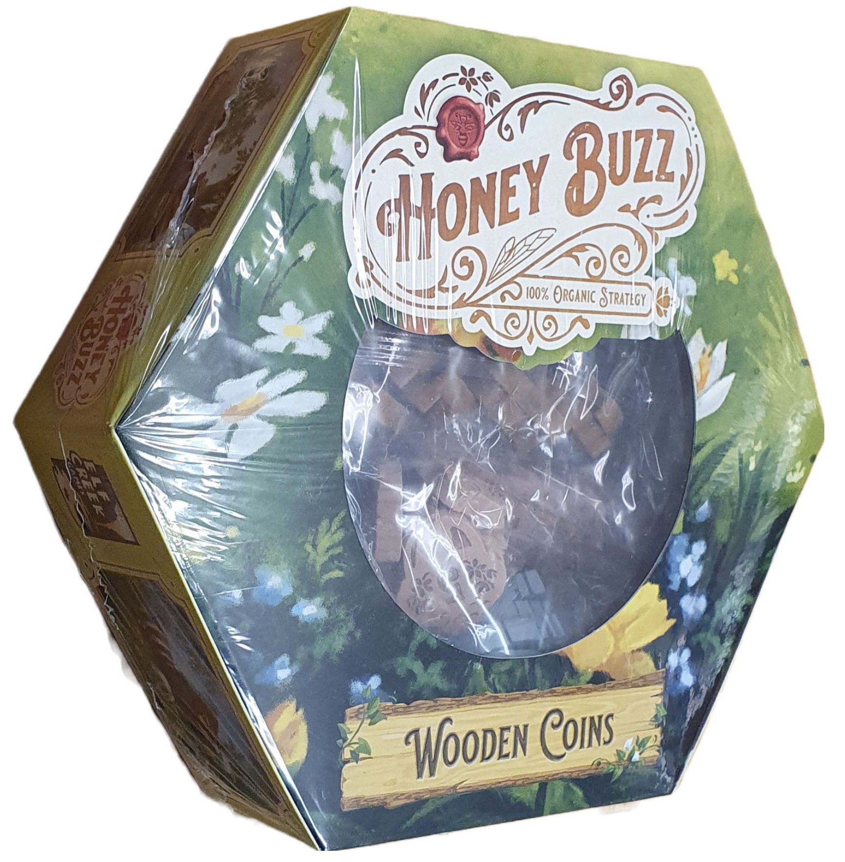 Box cover for Honey Buzz: Wooden Coins
