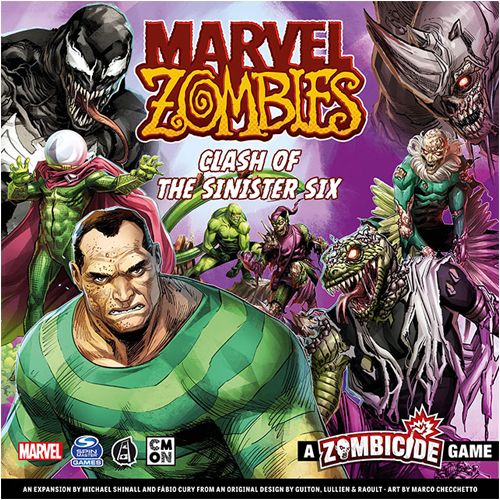 Box cover for Marvel Zombies: A Zombicide Game – Clash of the Sinister Six