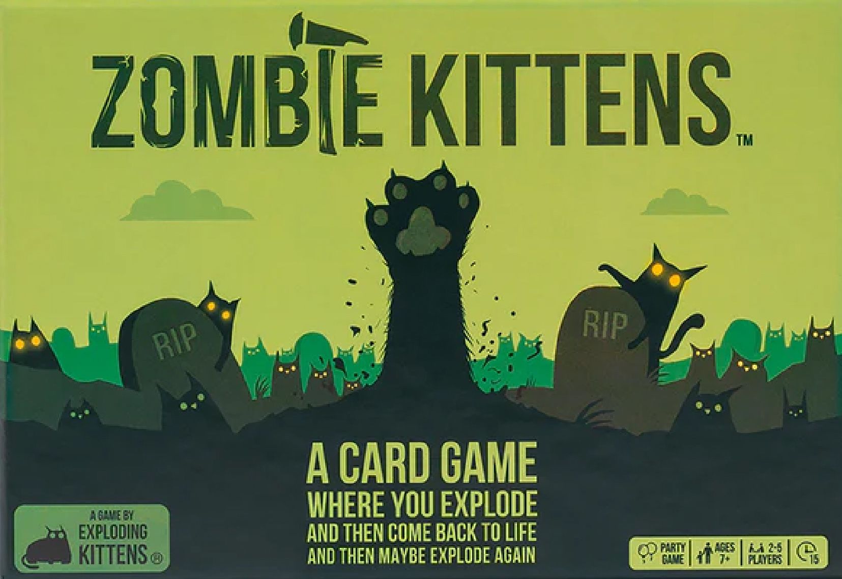 Box cover for Zombie Kittens