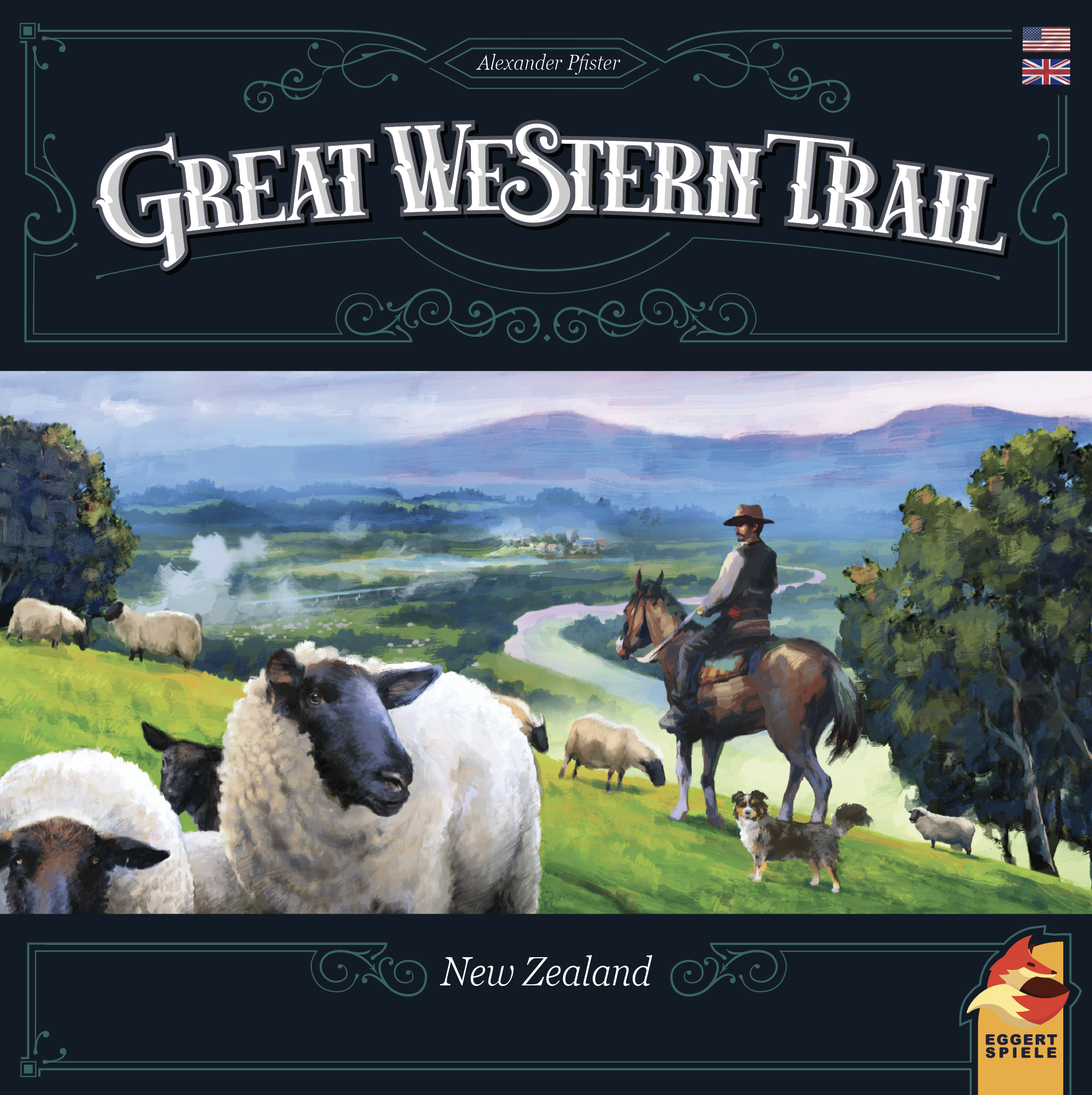 Box cover for Great Western Trail: New Zealand