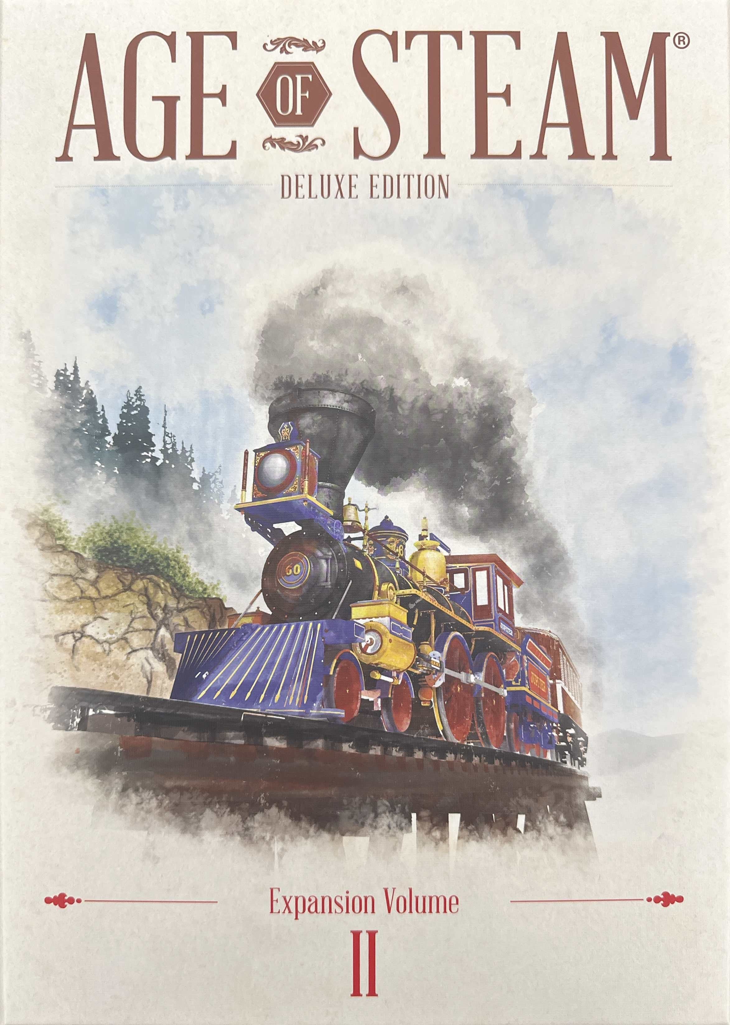 Box cover for Age of Steam Deluxe: Expansion Volume II
