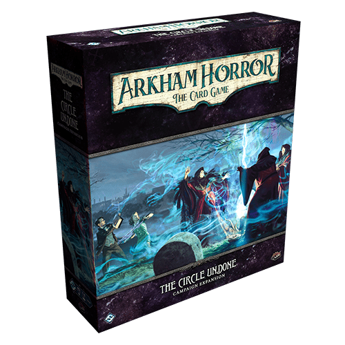 Box cover for Arkham Horror: The Card Game – The Circle Undone: Campaign Expansion