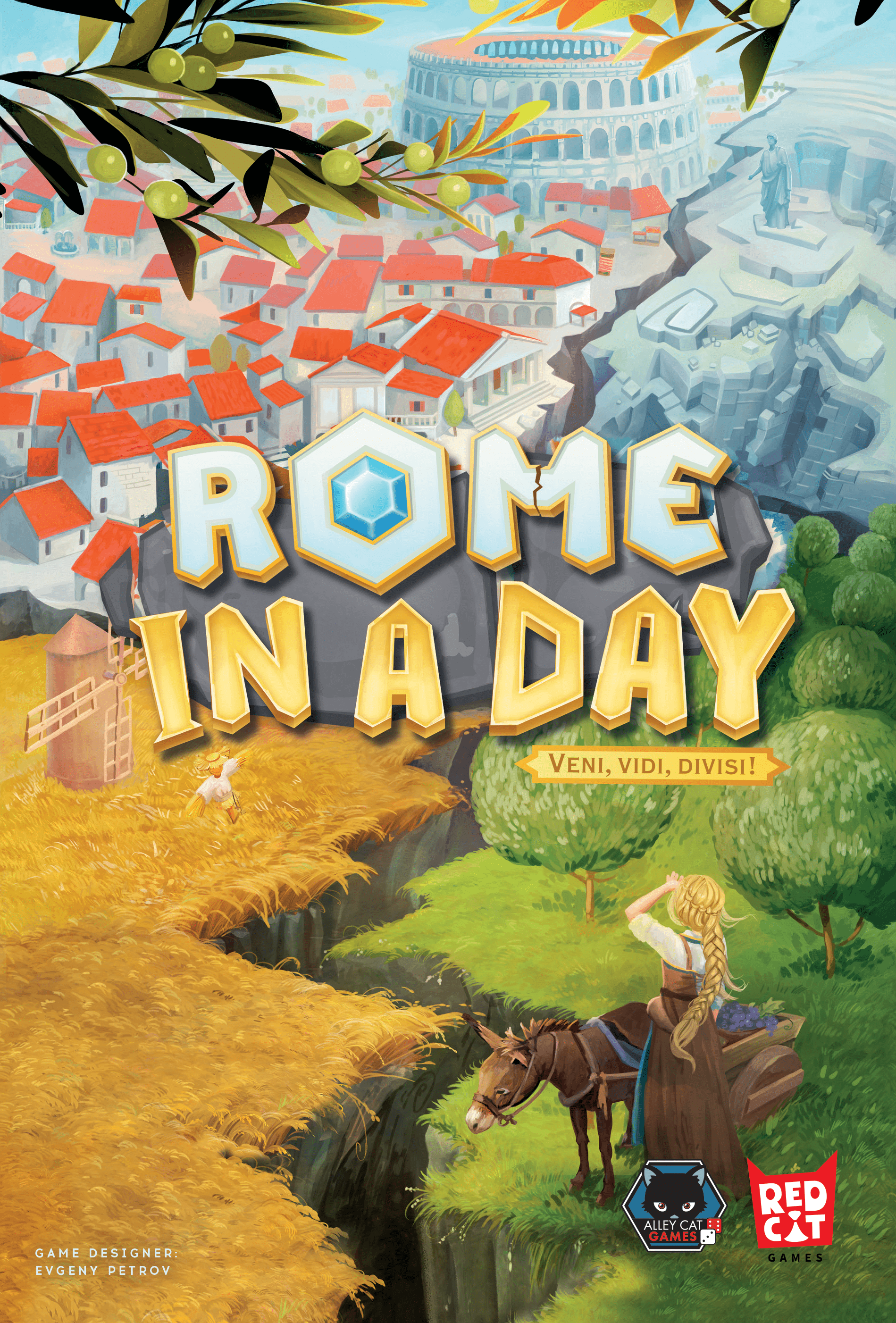 Box cover for Rome in a Day