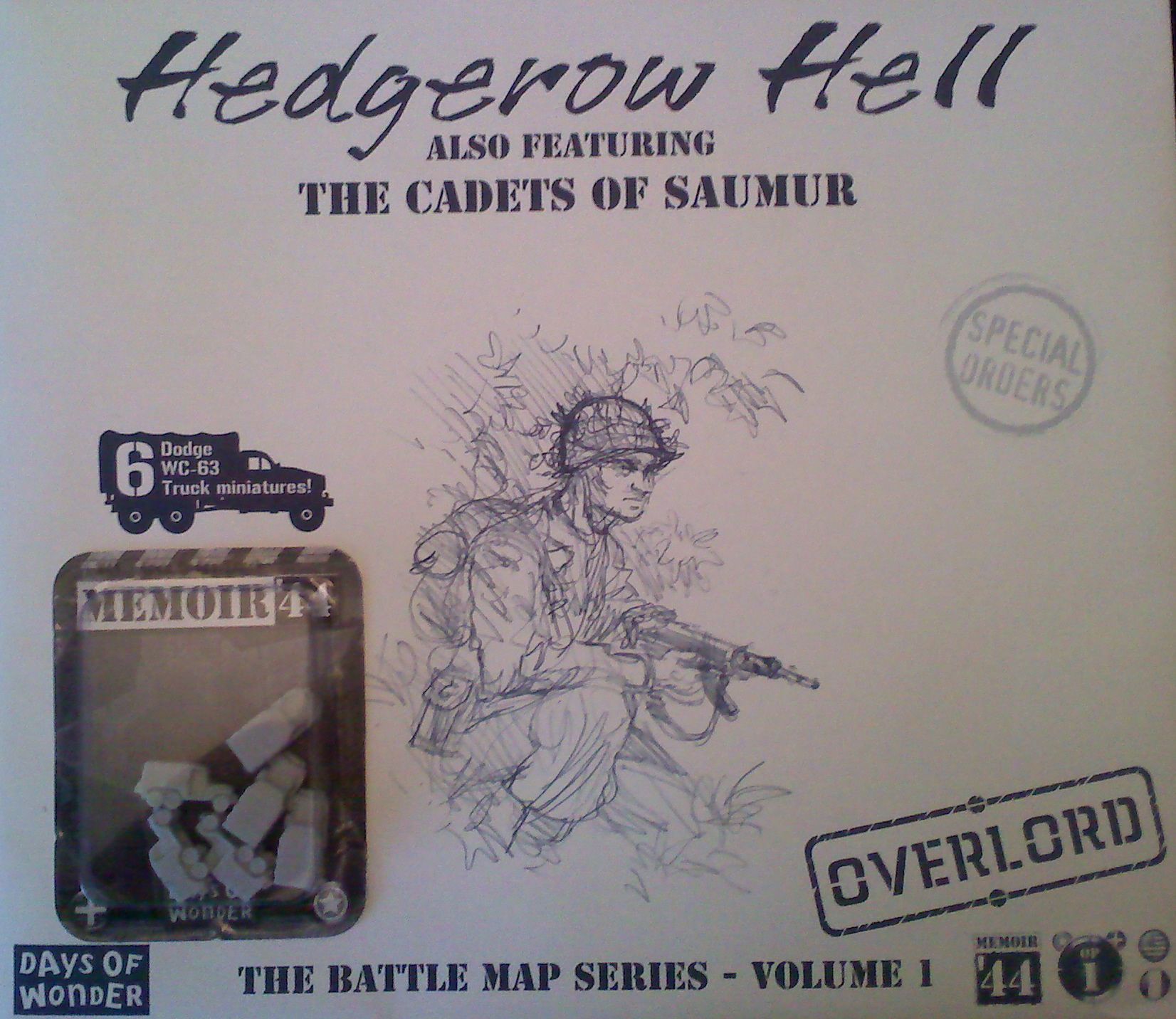 Box cover for Memoir '44: Hedgerow Hell