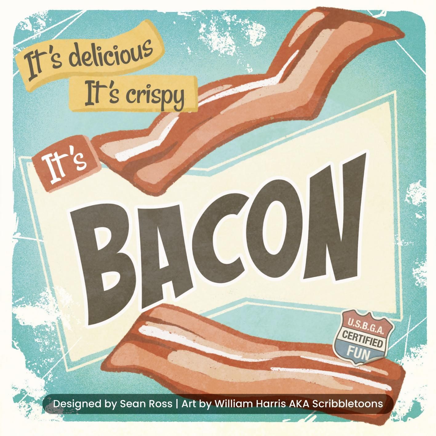 Box cover for Bacon