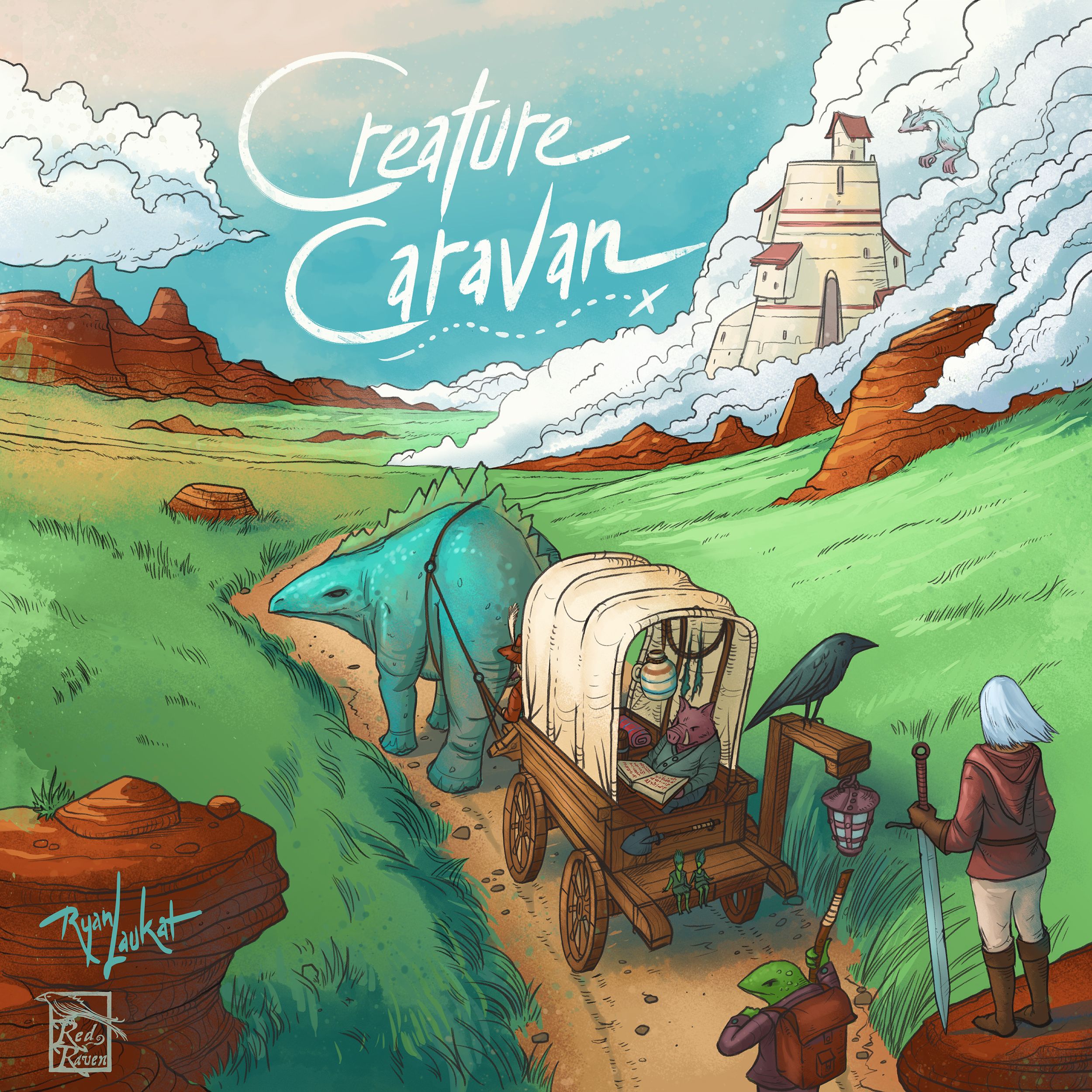 Box cover for Creature Caravan