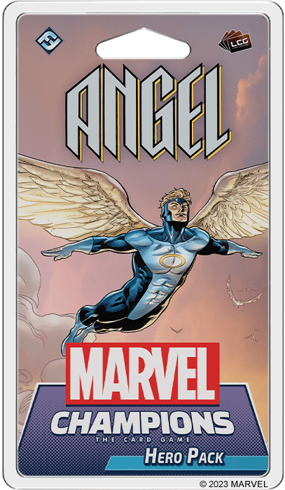 Box cover for Marvel Champions: The Card Game - Angel Hero Pack