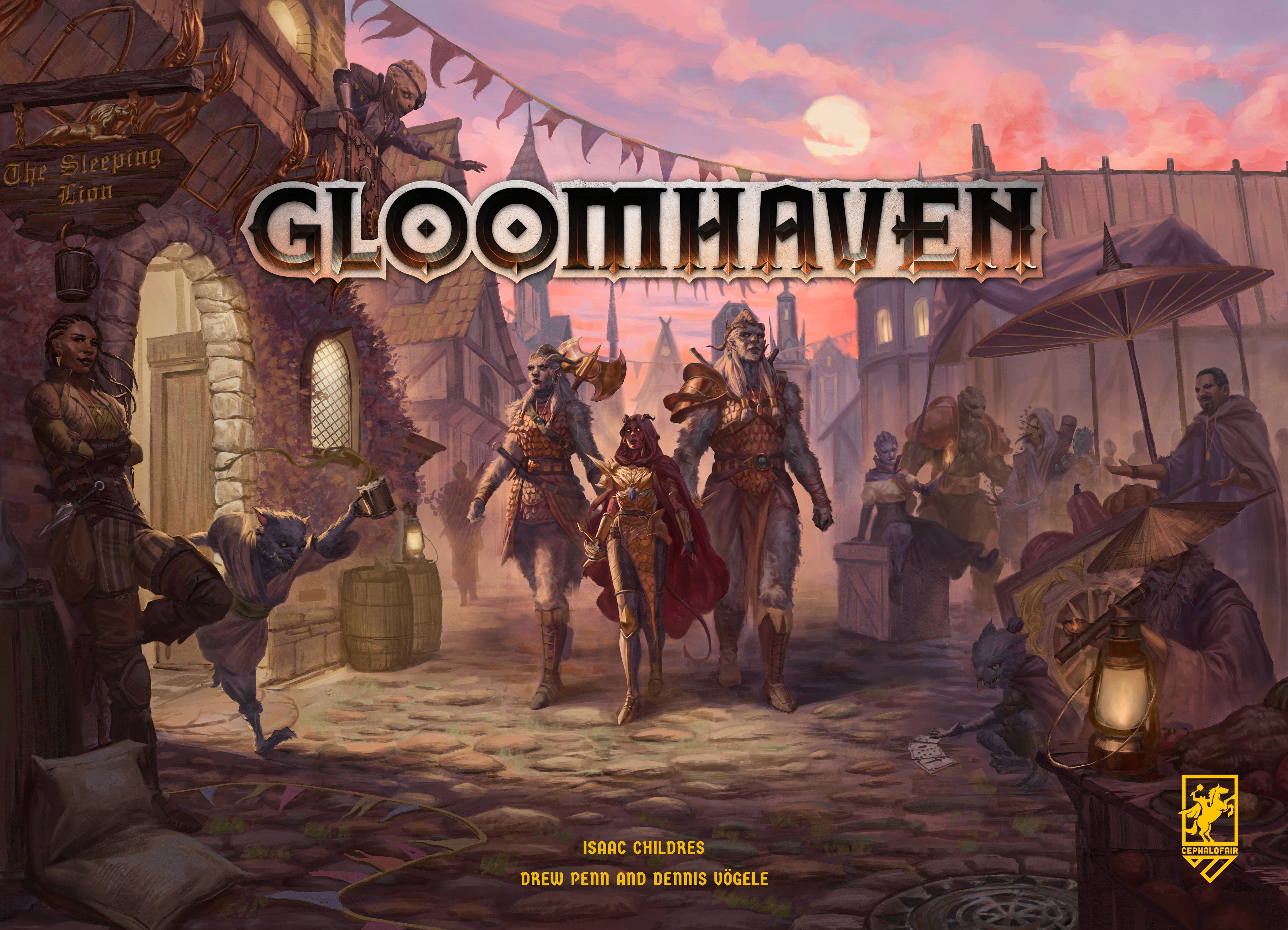 Box cover for Gloomhaven