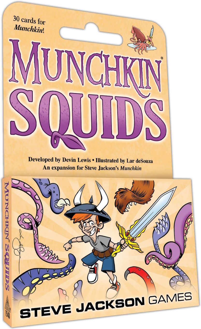 Box cover for Munchkin: Squids