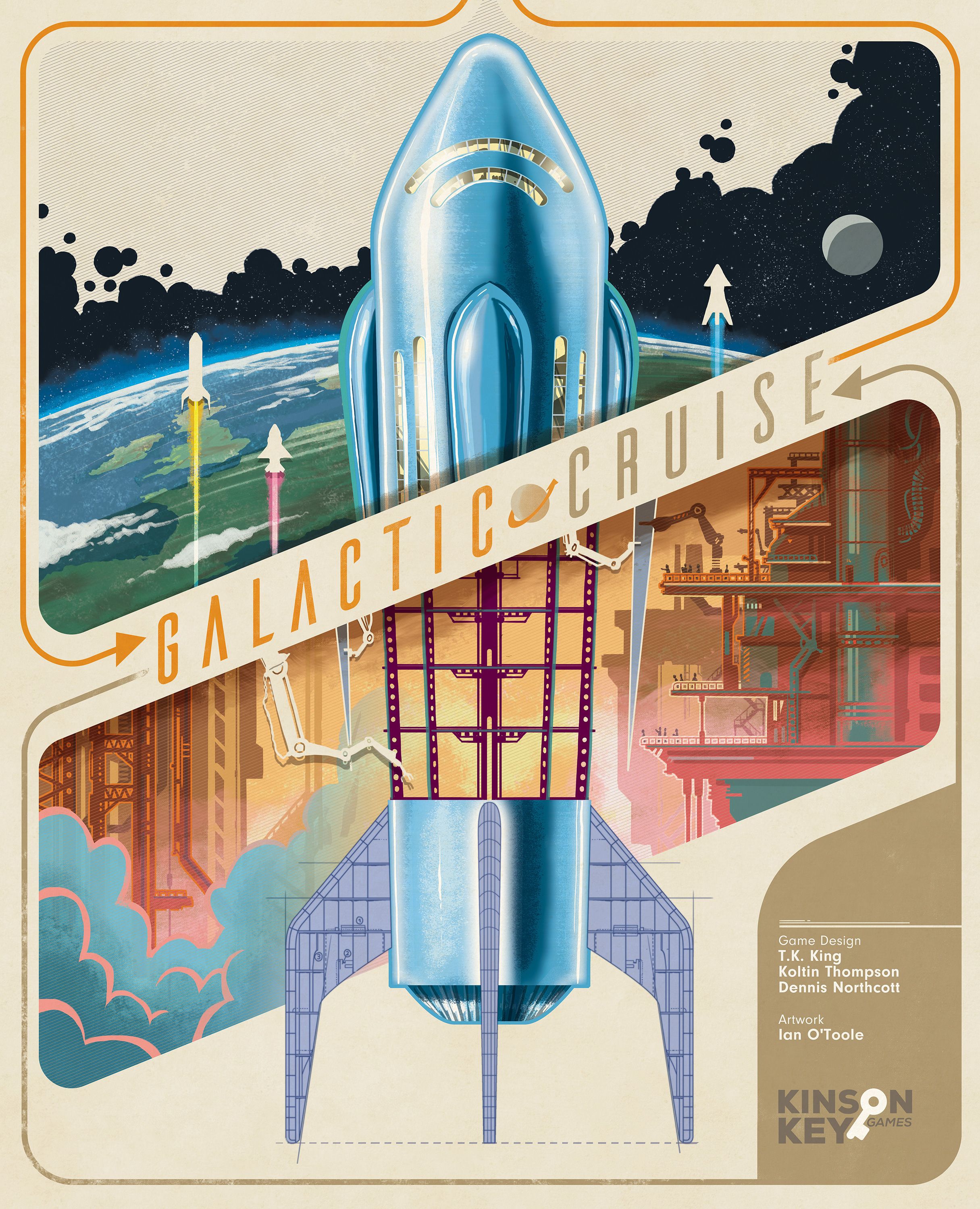 Box cover for Galactic Cruise