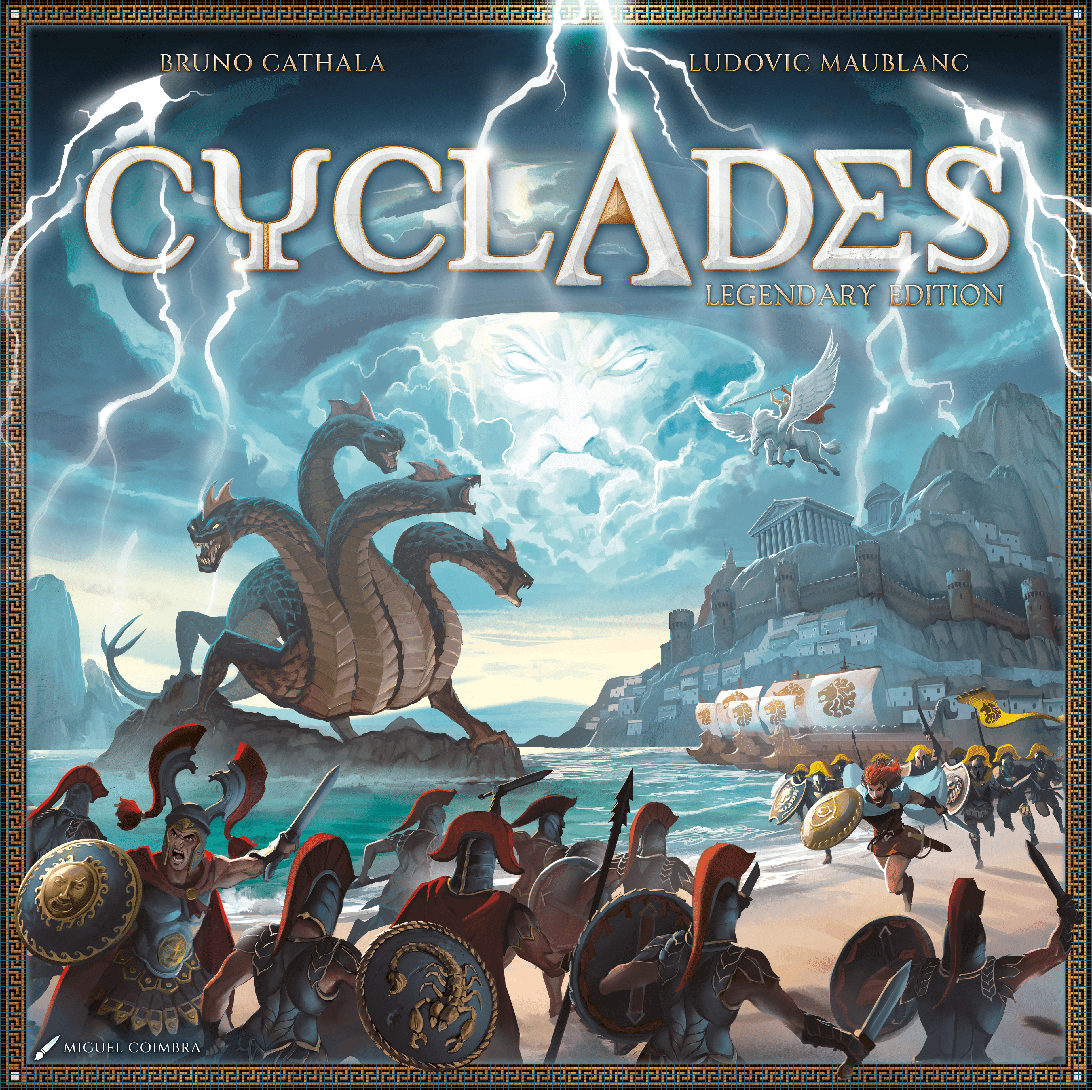 Box cover for Cyclades: Legendary Edition