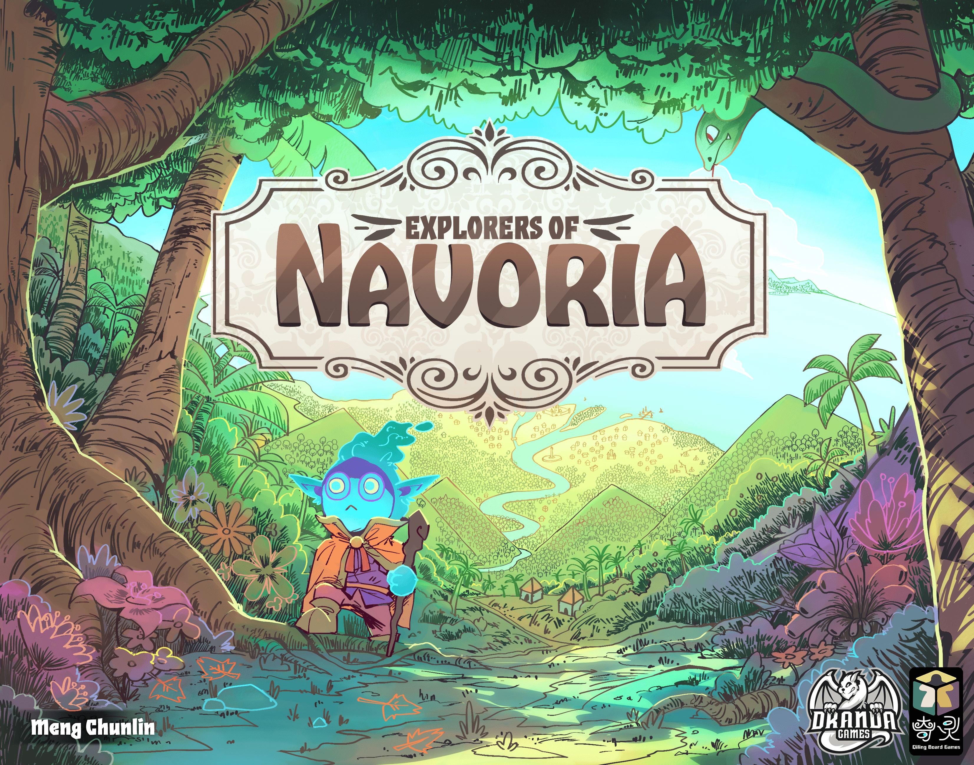 Box cover for Explorers Of Navoria