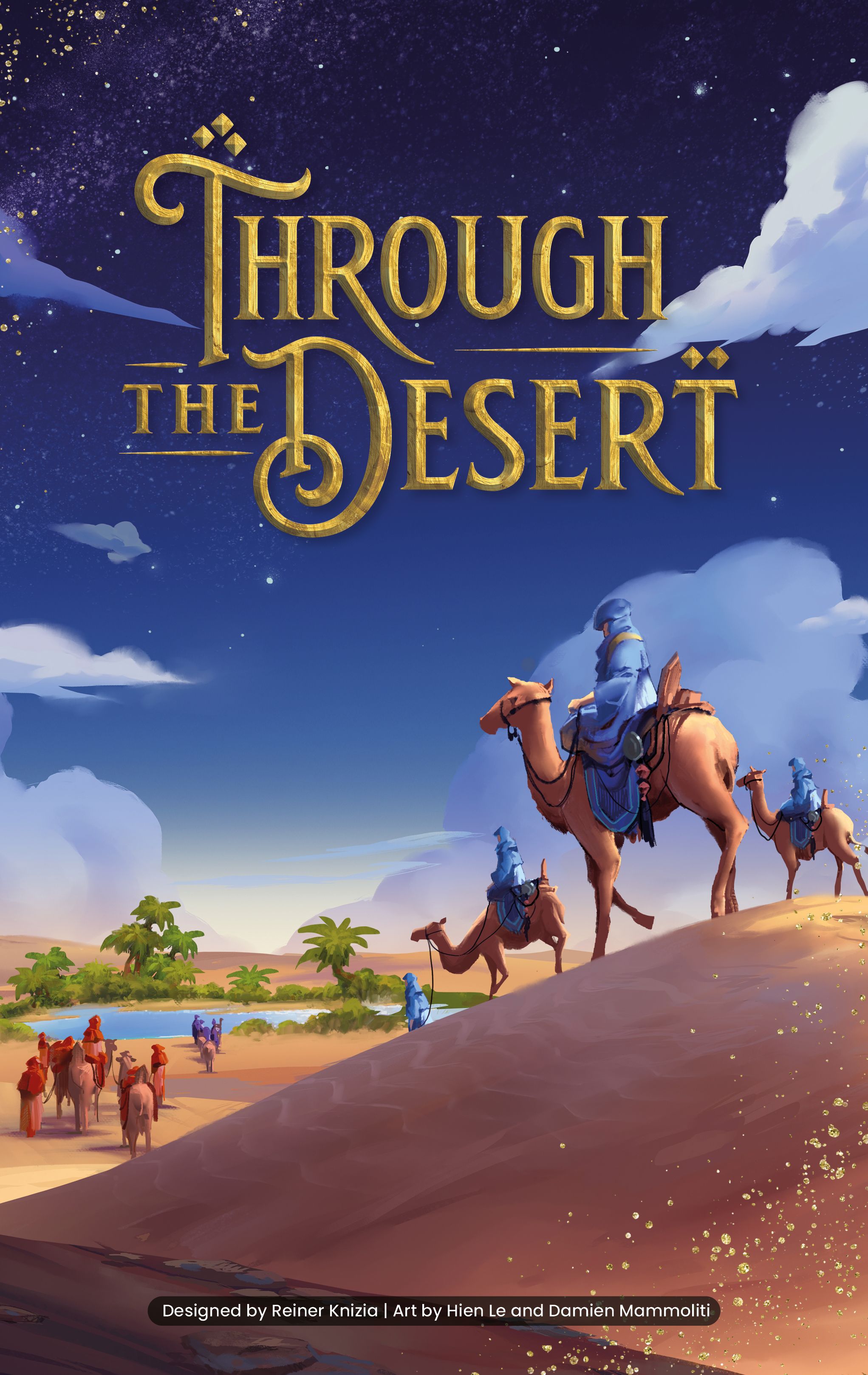 Box cover for Through the Desert