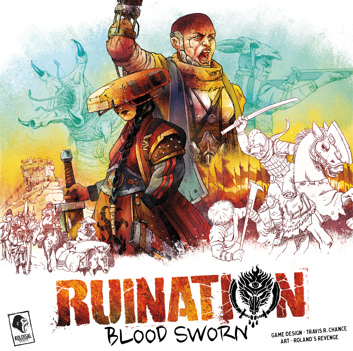 Box cover for Ruination: Blood Sworn