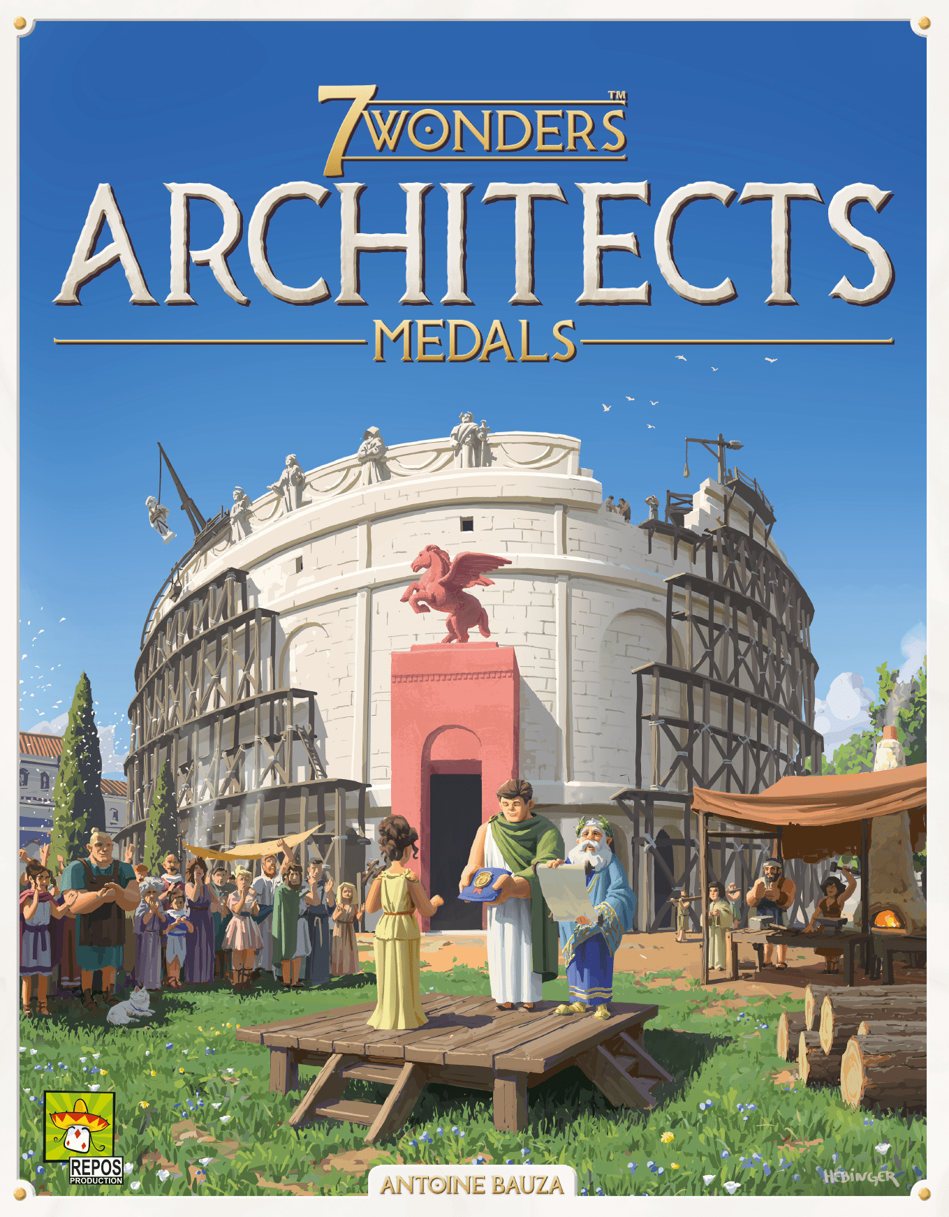 Box cover for 7 Wonders: Architects – Medals